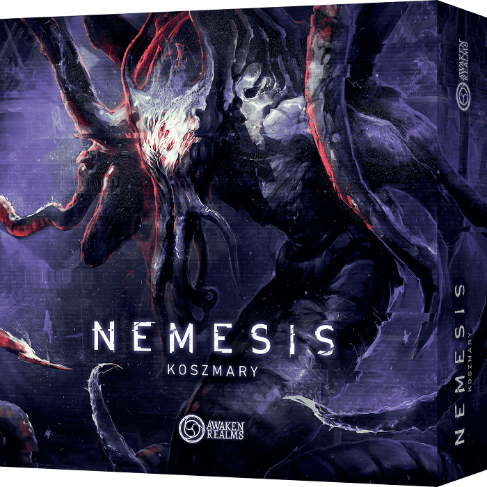 Okładka gry planszowej Nemesis: Koszmary